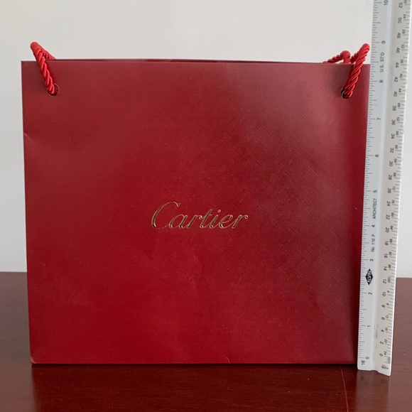 Authentic Cartier Gift Bag - Picture 4 of 9
